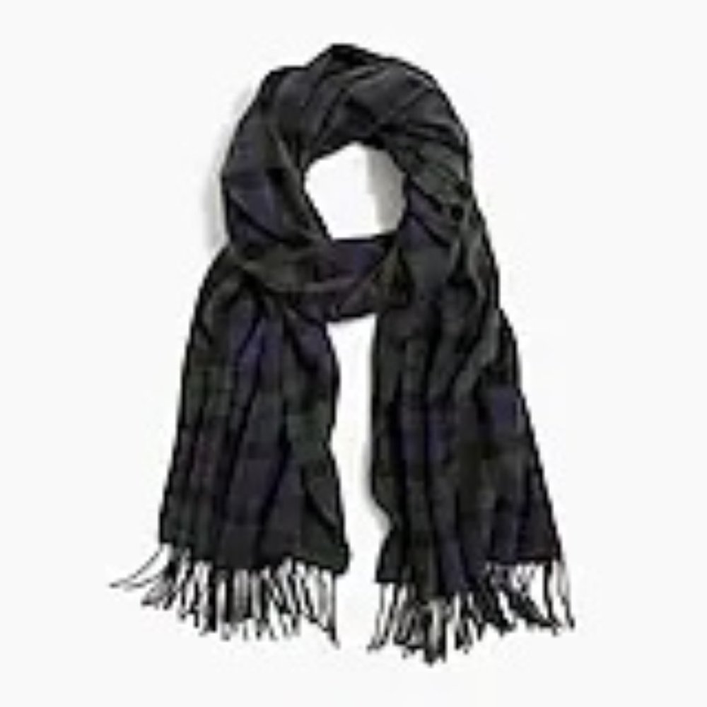 NWT Jcrew Classic plaid scarf